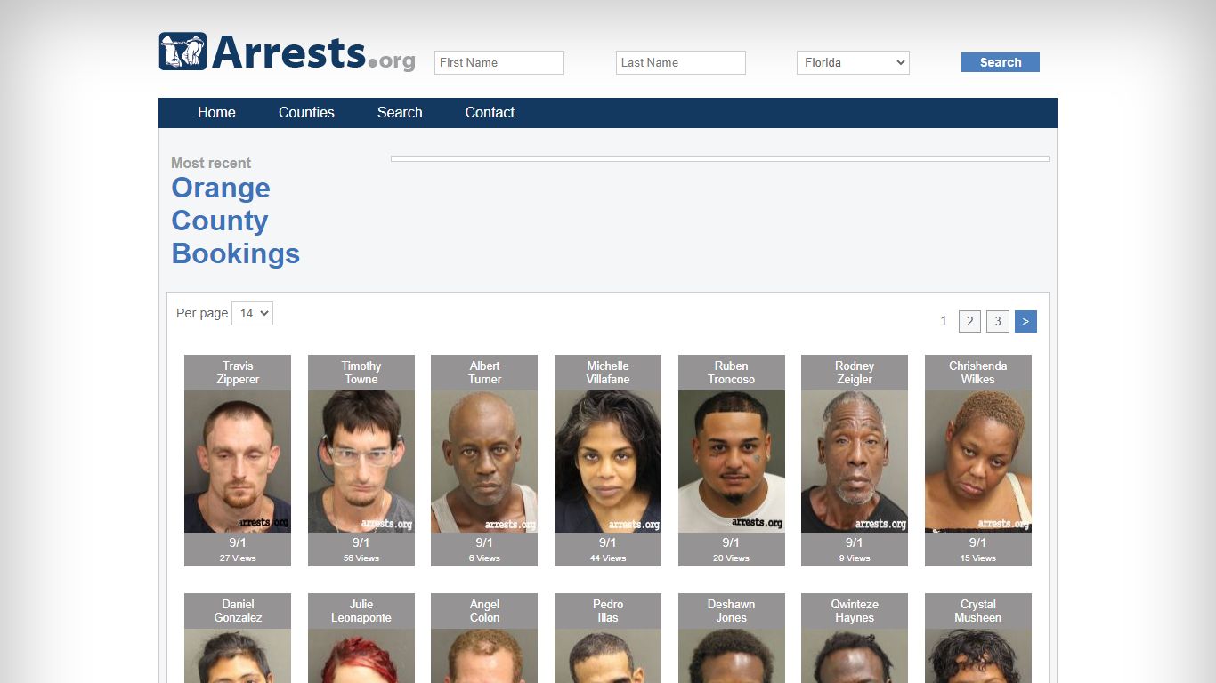 Orange County Arrests and Inmate Search