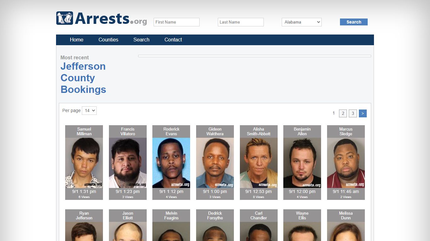 Jefferson County Arrests and Inmate Search